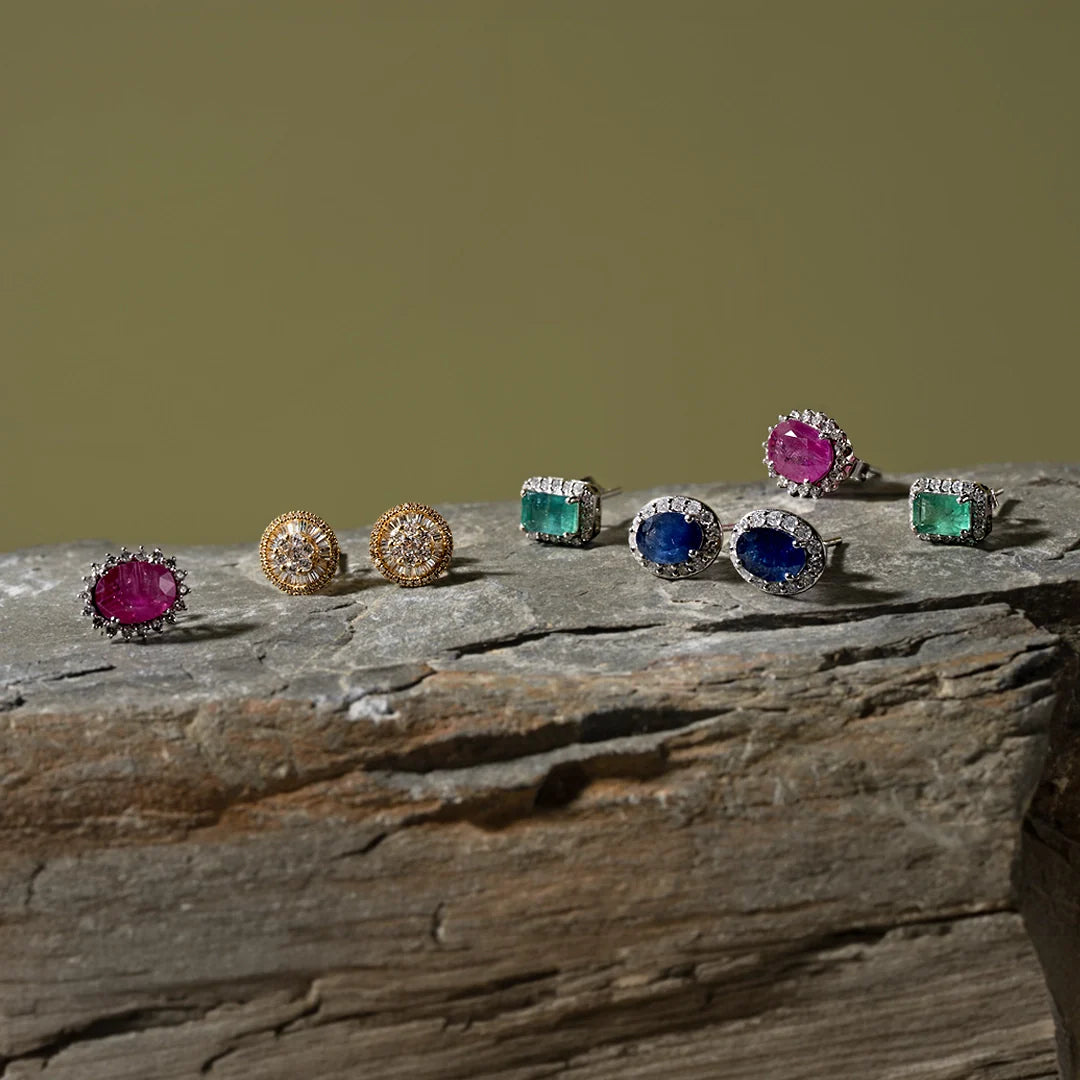 Aretes de Oro 18K — Joyería Fina Lima